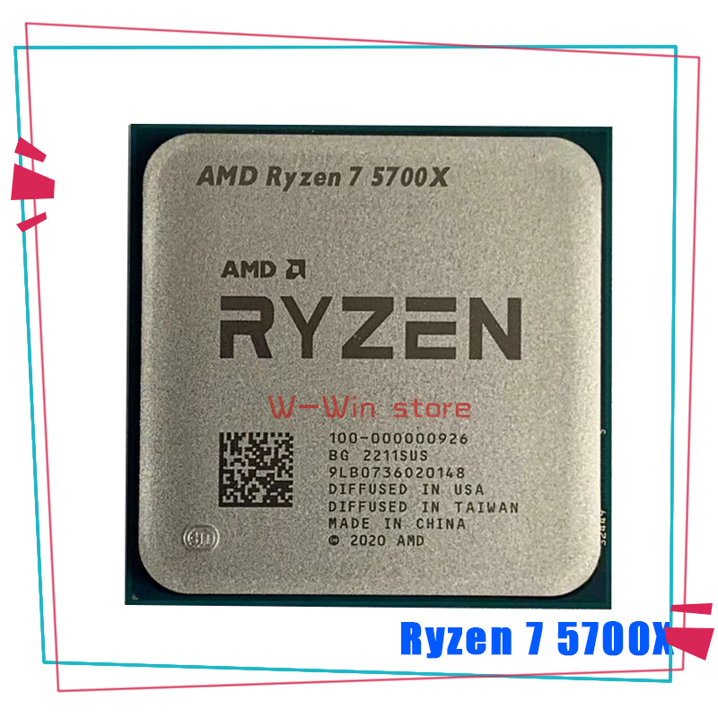 AMD Ryzen 7 5700X R7 5700X 3.4 GHz 8 ھ 16  65W..